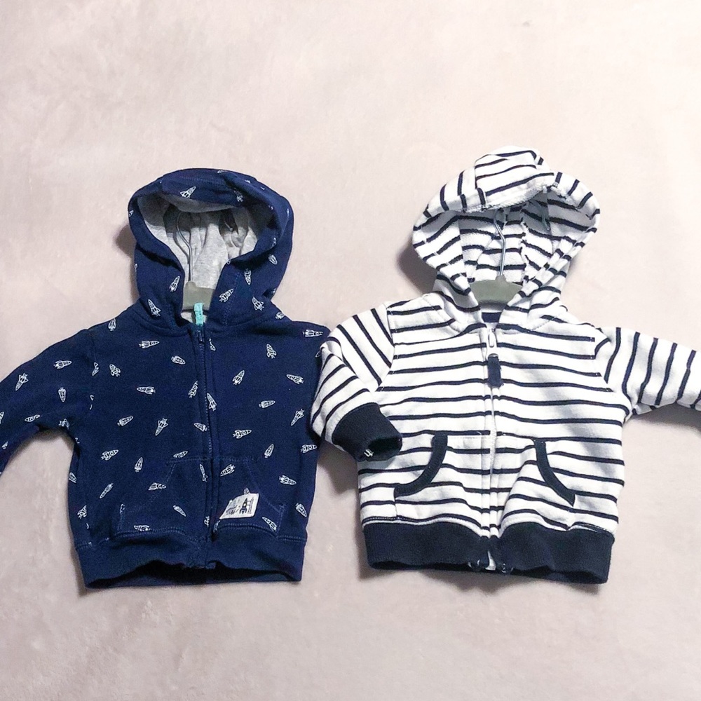 Set of 2 Baby Boy’s Jackets - Carter’s 3m